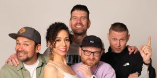 Press shot of the band The Allergies who play at Clwb Ifor Bach this November