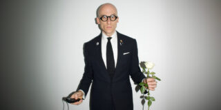 A photo of Mr Bruce who plays live at Clwb Ifor Bach on the 9th of October